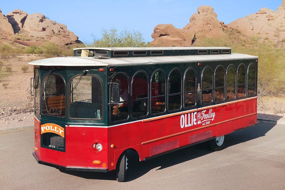 Scottsdale Trolley, one of the top things to do with kids in Phoenix.